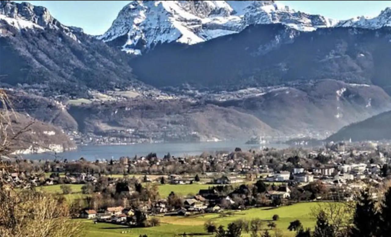 Quiet Studio In A House In Sevrier Annecy Lake Very Close To The Lake Eksteriør billede